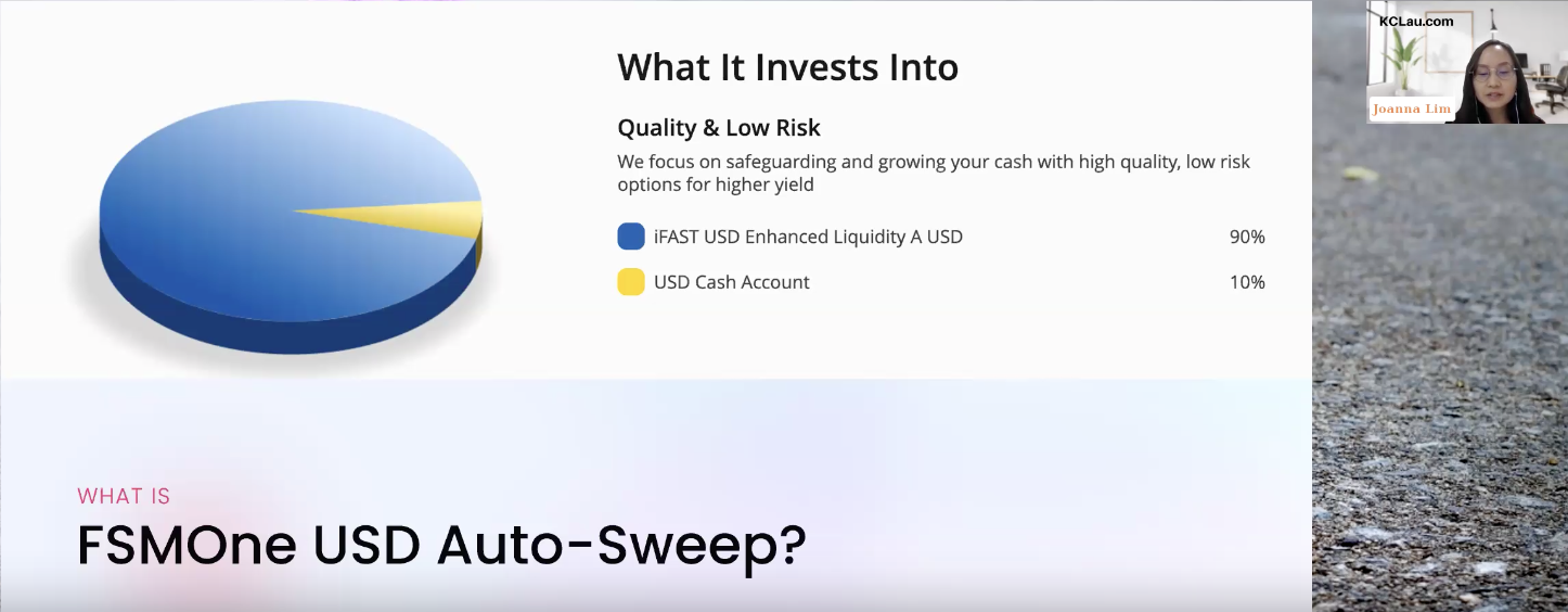 Potential Yield of 4+% p.a. on USD Cash with FSMOne USD Auto-Sweep